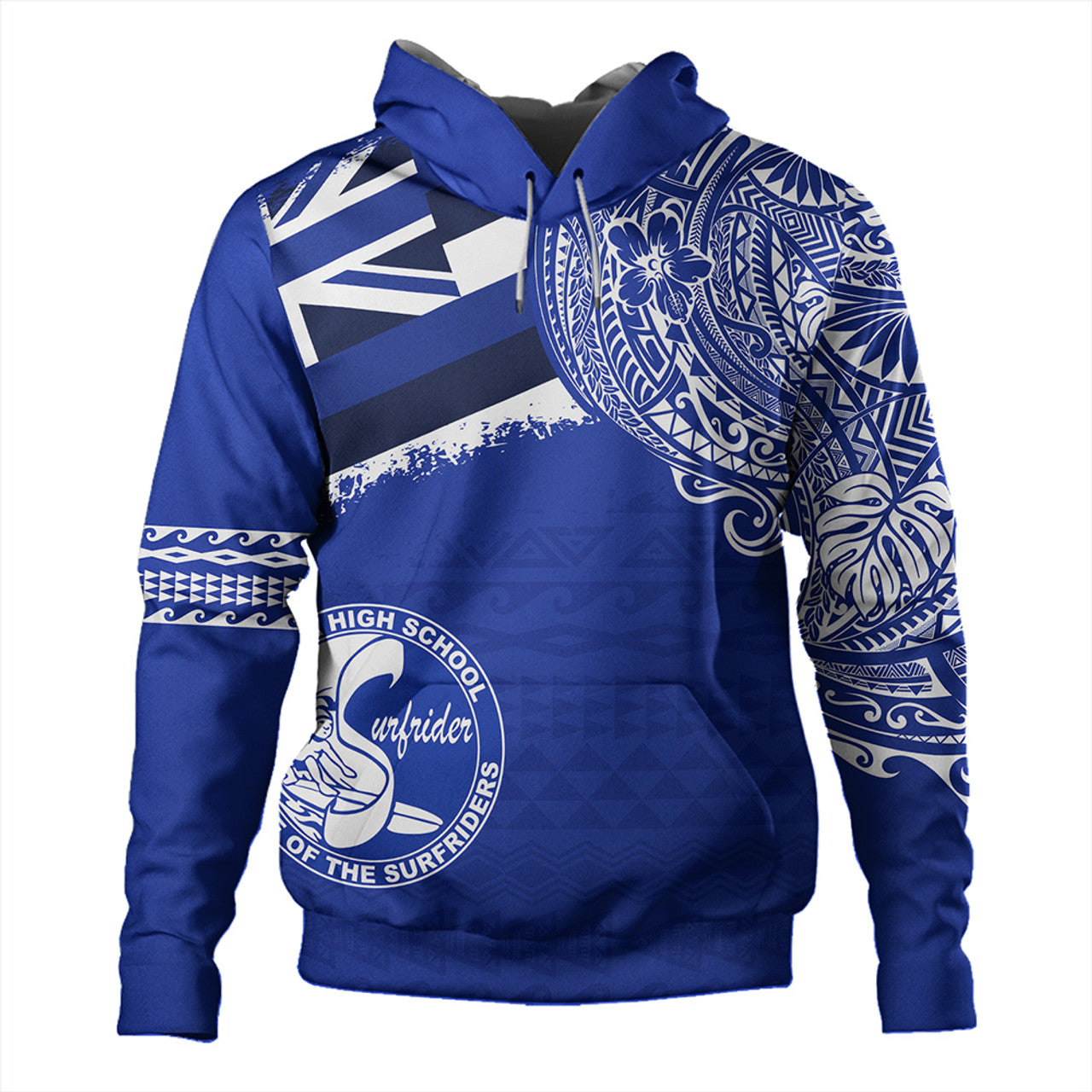 Hawaii Kailua High School With Crest Style Hoodie Unisex