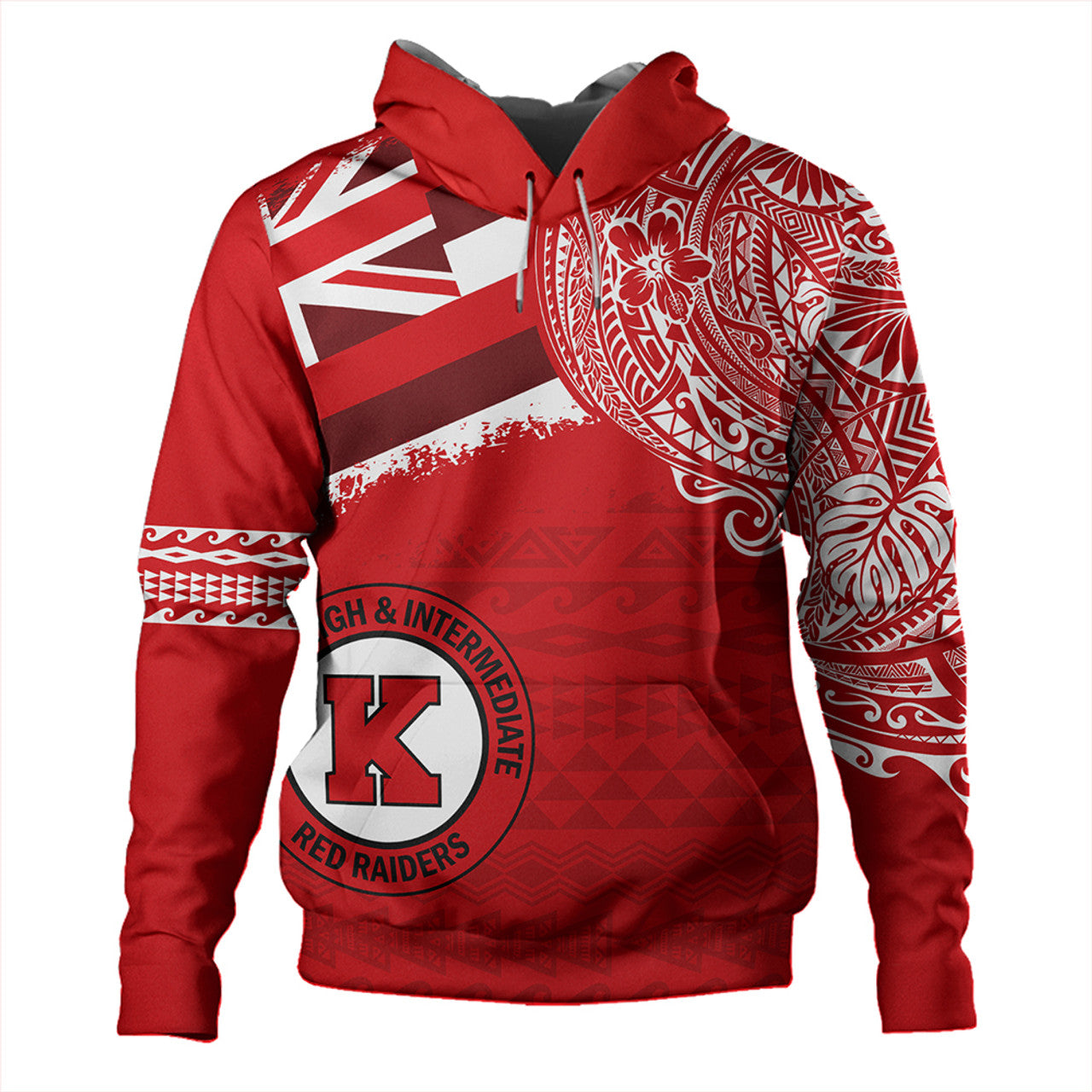 Hawaii Kahuku High School With Crest Style Hoodie Unisex