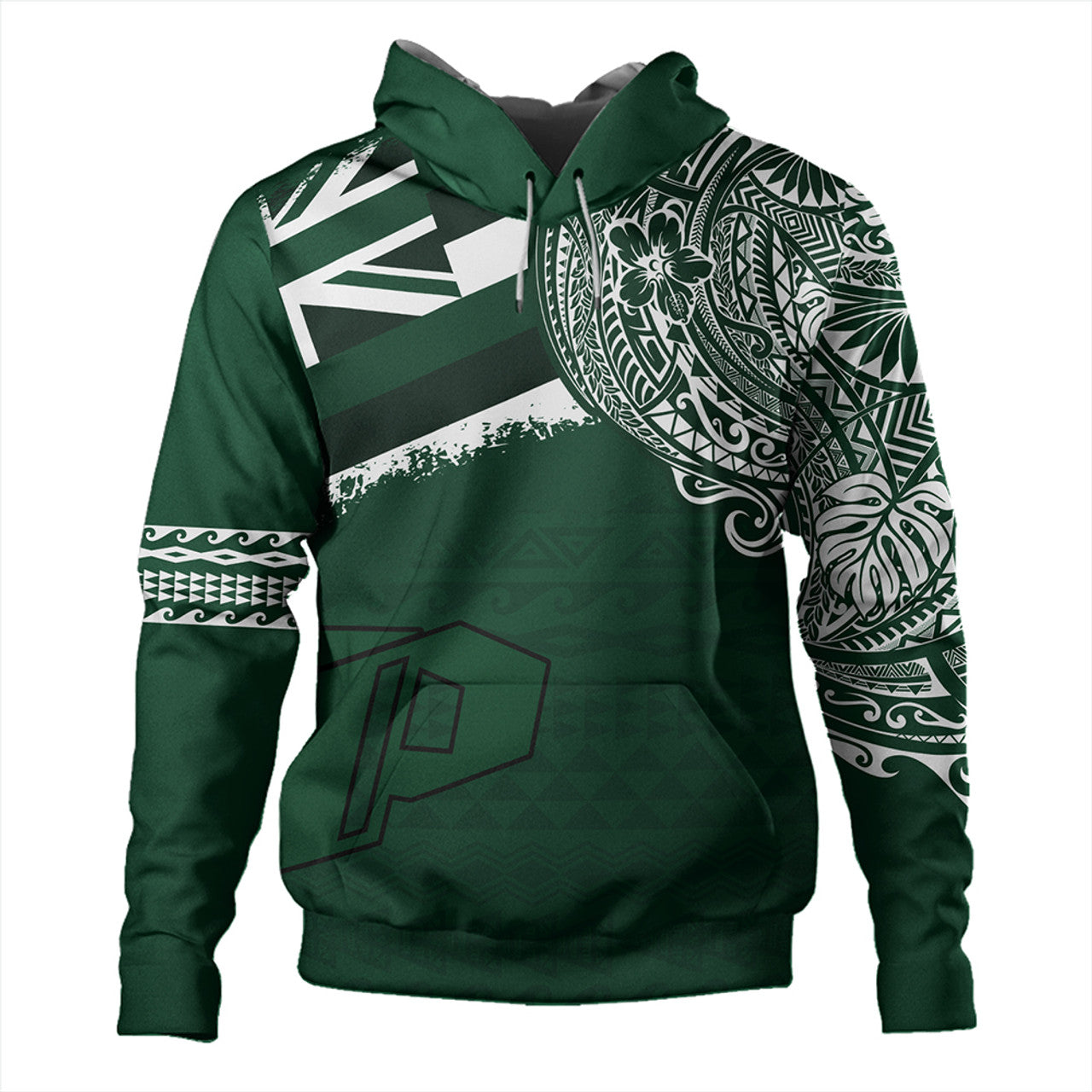 Hawaii Pahoa High School With Crest Style Hoodie Unisex