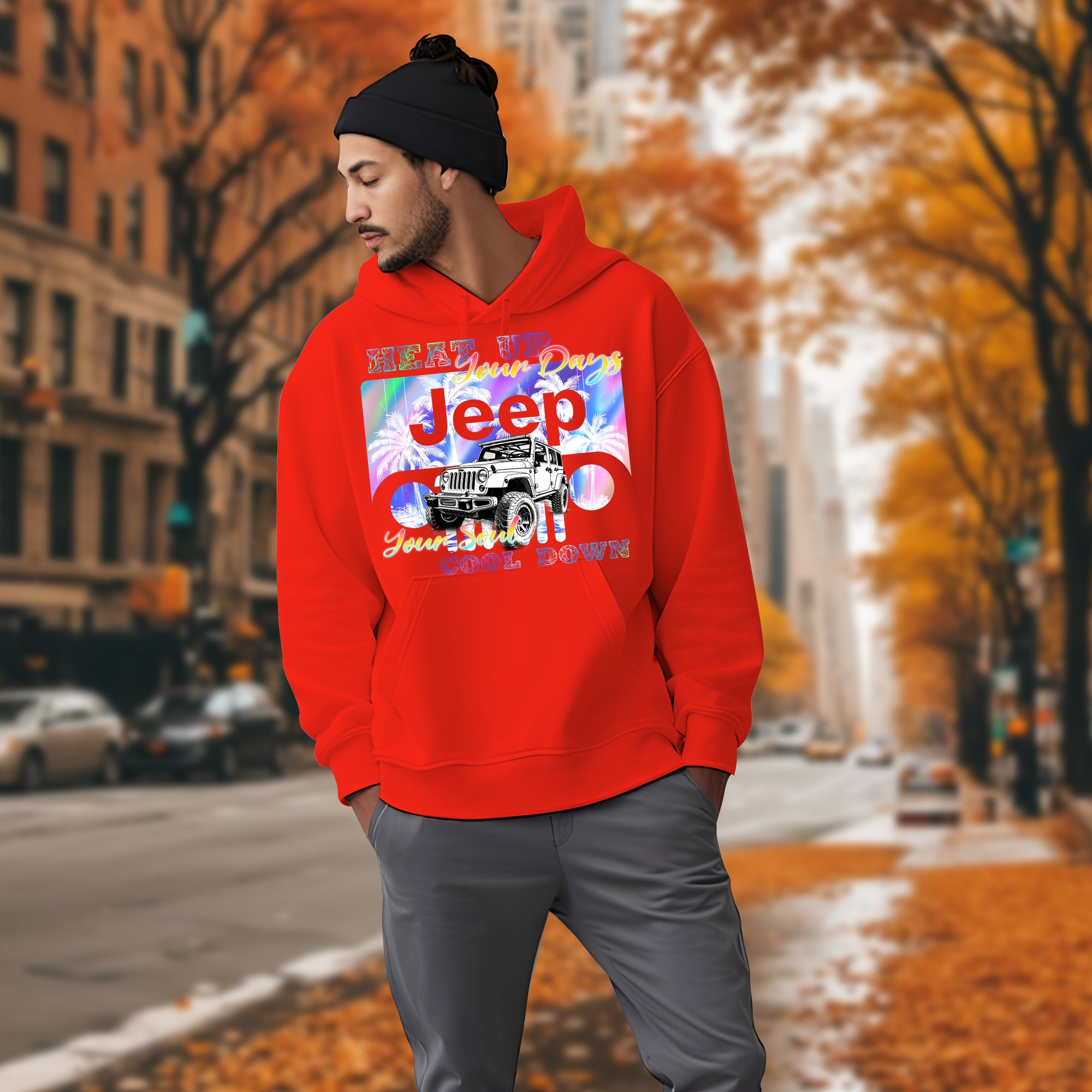 Heat Up Your Days, Cool Down Your Soul - 2D Hoodie For Men/Women - TH02