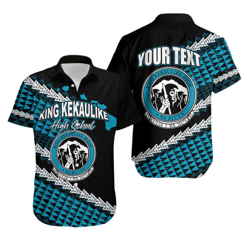 Personalised - Hawaii King Kekaulike High School Map Style Hawaiian Shirt Unisex