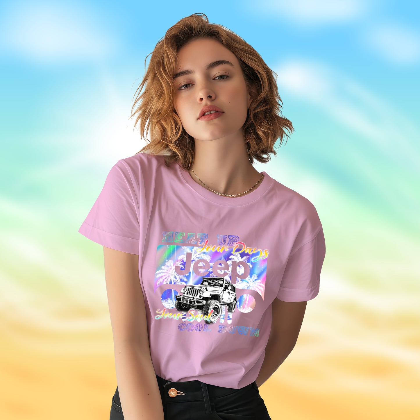 Heat Up Your Days, Cool Down Your Soul - 2D T-Shirt For Men/Women - TH02