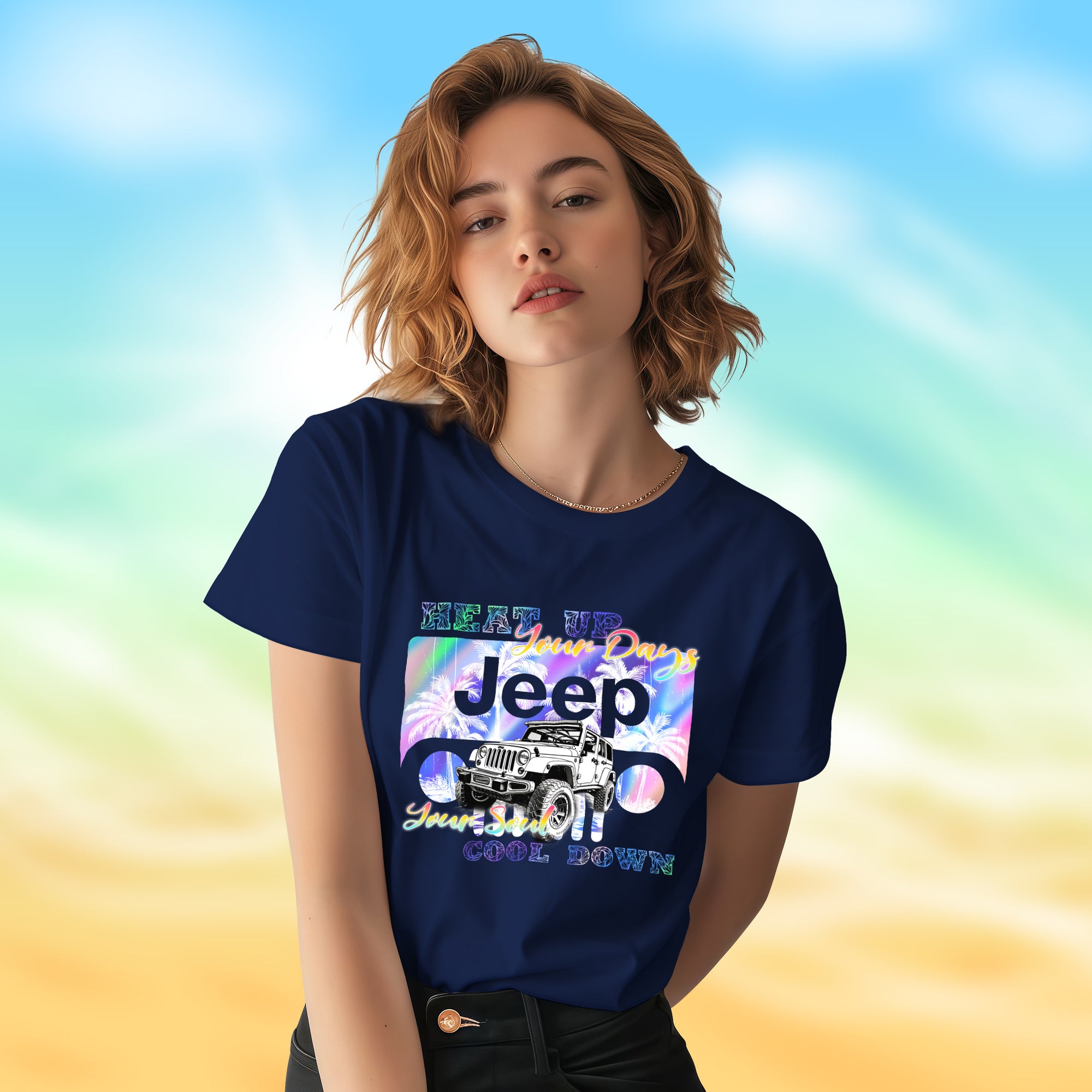 Heat Up Your Days, Cool Down Your Soul - 2D T-Shirt For Men/Women - TH02