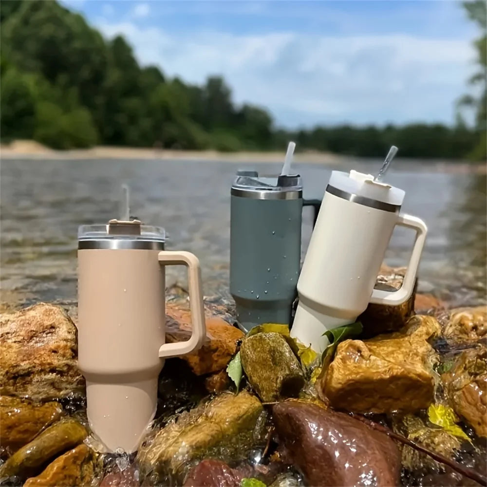 Stainless Steel Sports Tumbler 40oz Insulated Cup