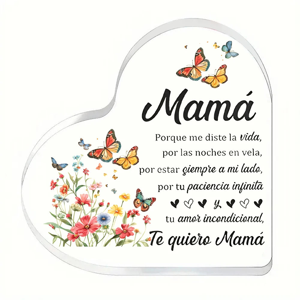 Best Mom Ever – Heart Shaped PVC Gift