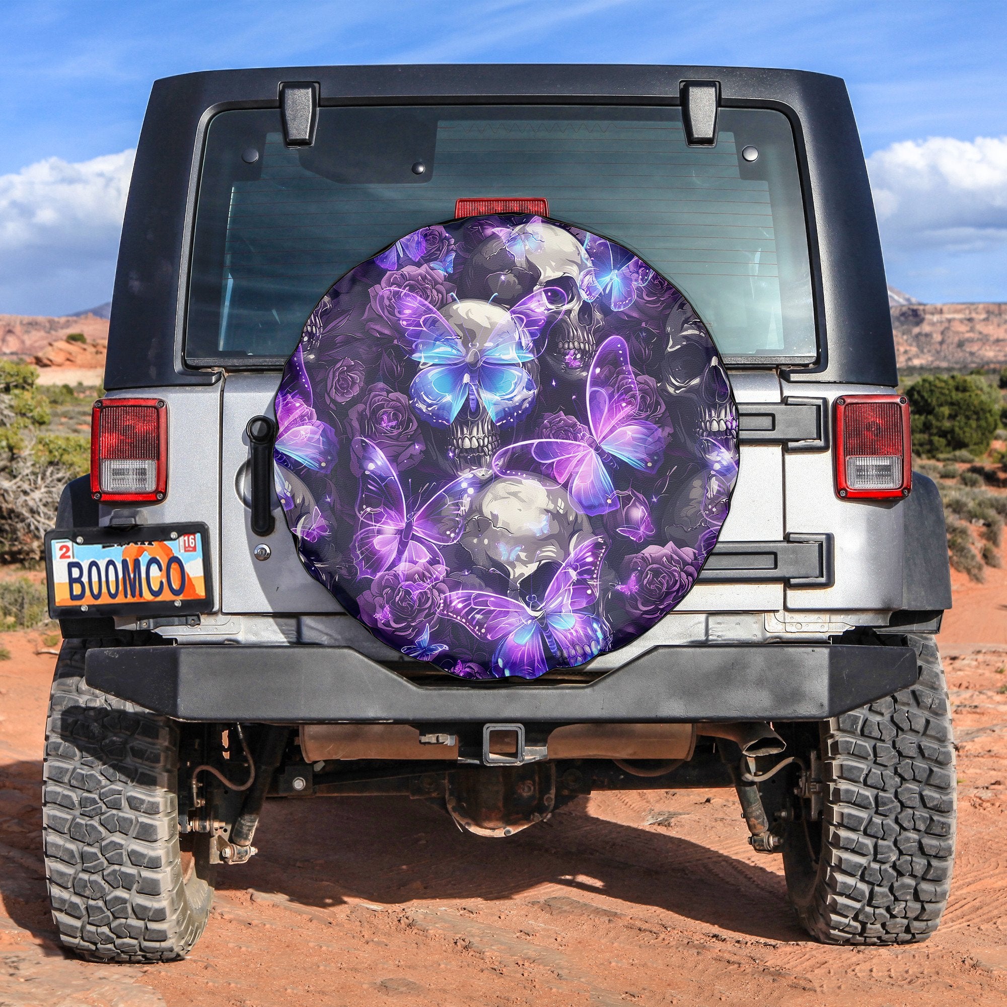 Nocturne Wings Design Halloween Vibes Spare Tire Cover - TH02