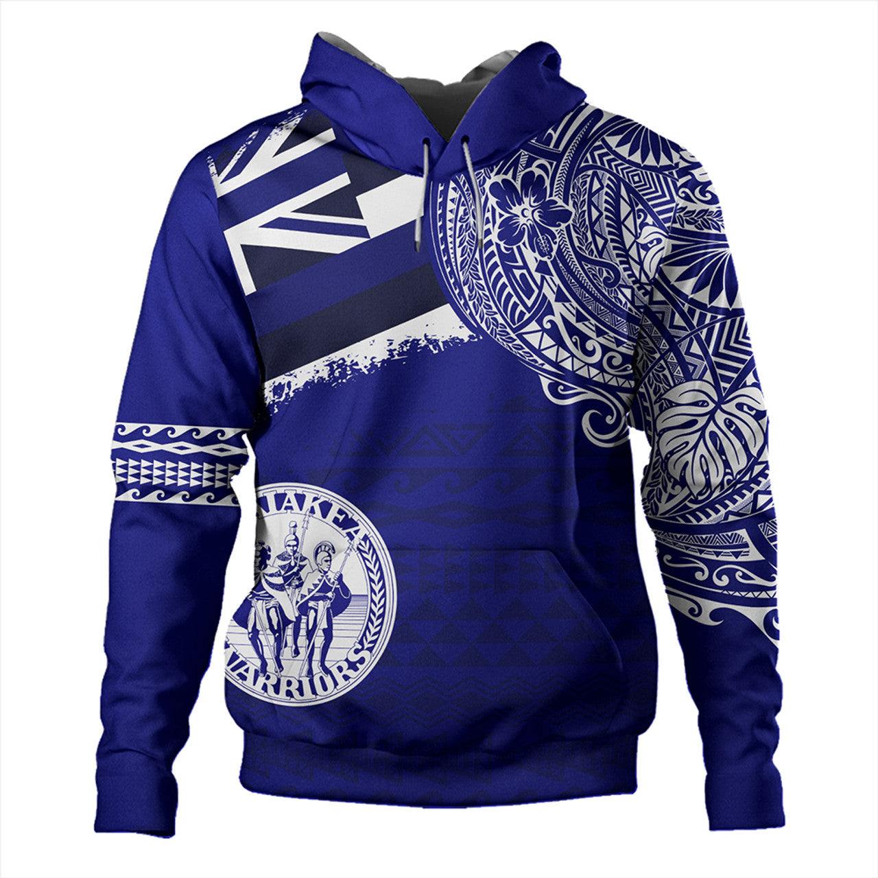 Hawaii Waiakea High School With Crest Style Hoodie Unisex
