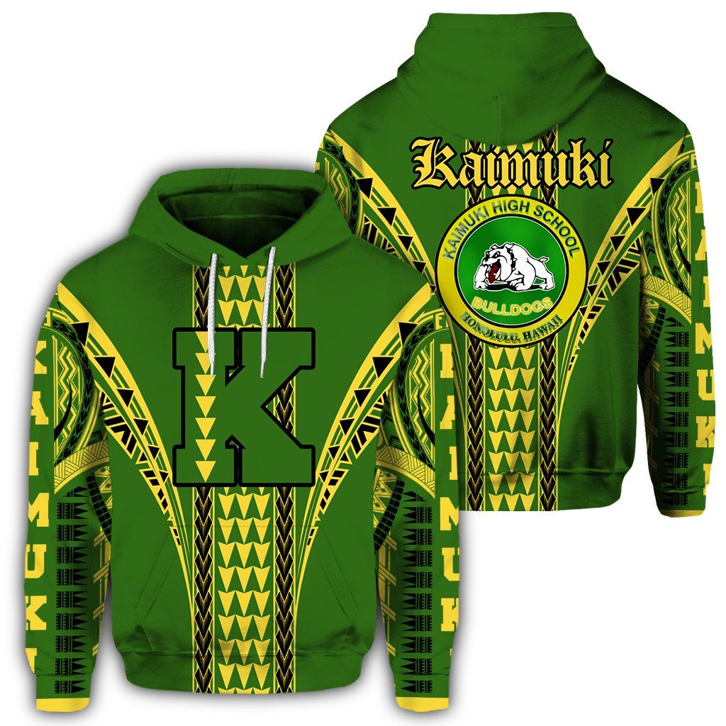 Hawaii Kaimuki High School Football Jersey Hoodie Unisex