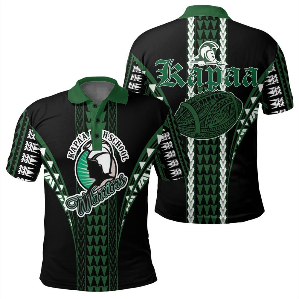 Hawaii Kapaa High Football Jersey Polo Shirt Unisex