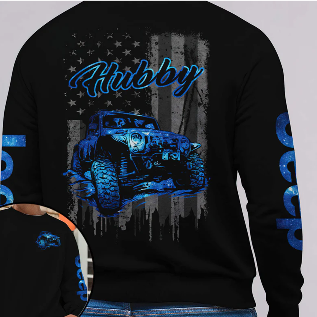 Jeep Hubby on Wheels Sweatshirt