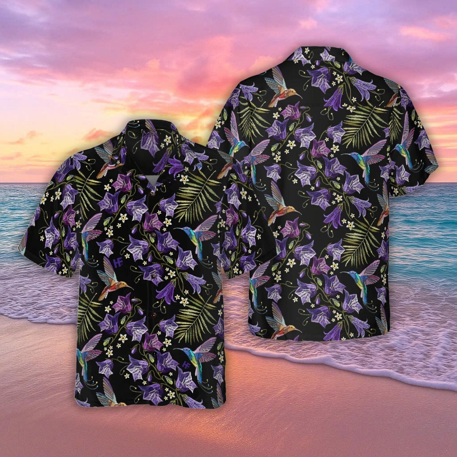 Hummingbird Tropical Hawaiian Shirt For Men/Women