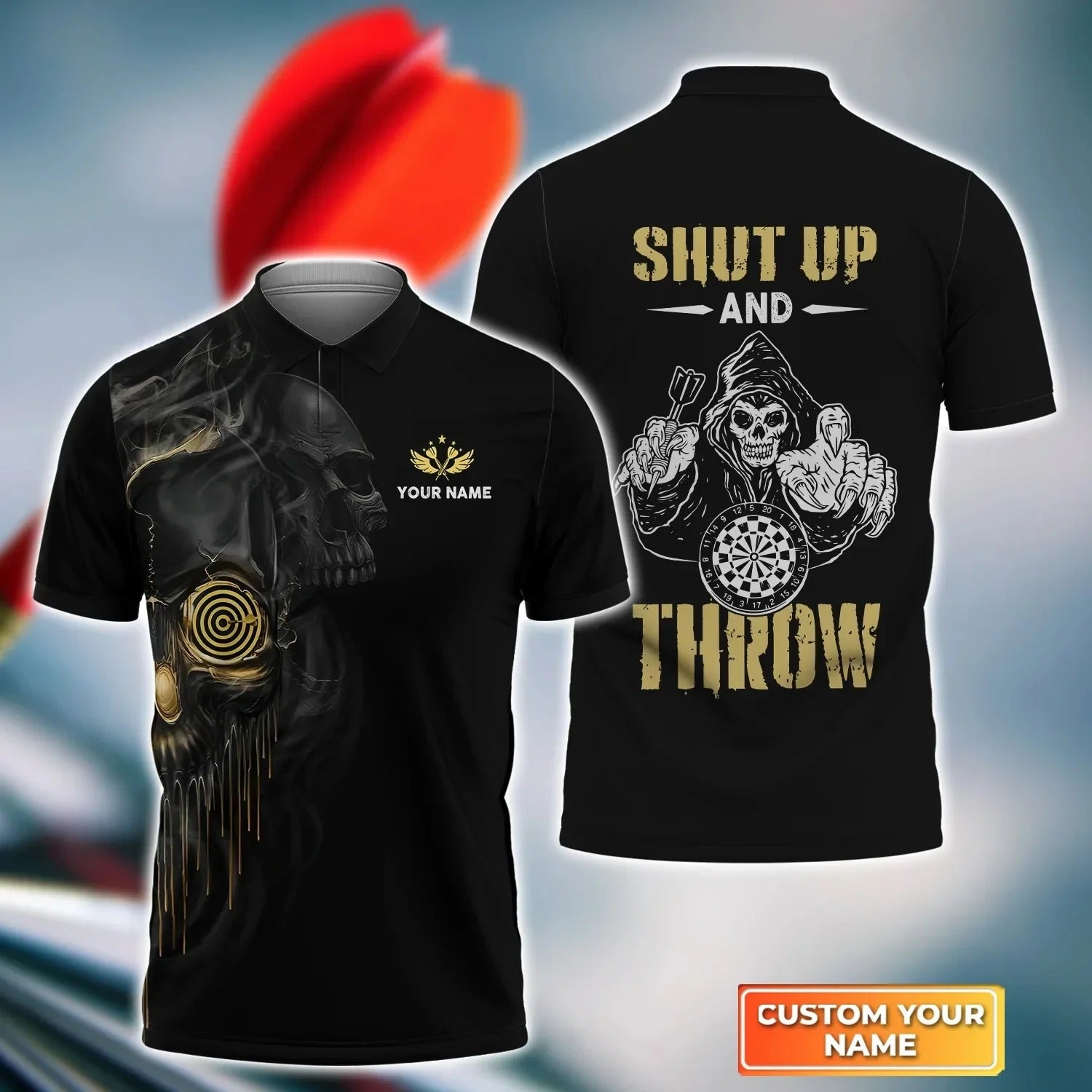 Personalised - Shut Up And Throw Dart For Men/Women