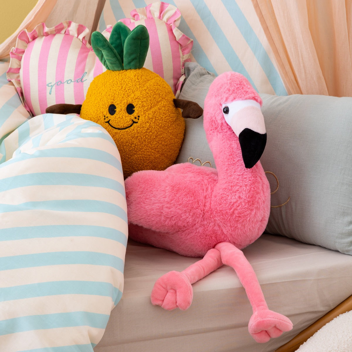 "Luna" Flamingo Plush