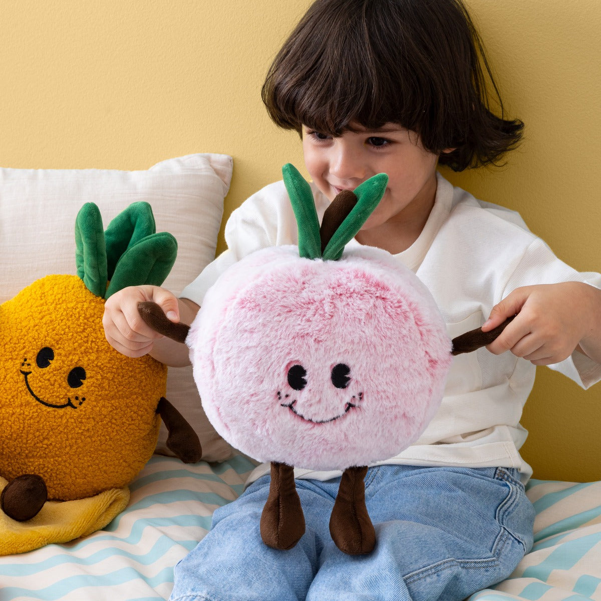 "LilMay" Peach Plush