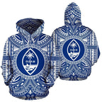 Guam Polynesian Tattoo Style Hoodie