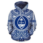 Guam Polynesian Tattoo Style Hoodie