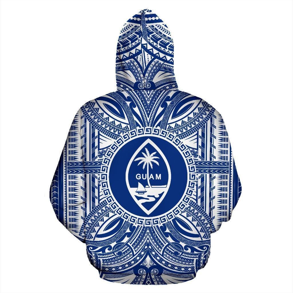 Guam Polynesian Tattoo Style Hoodie