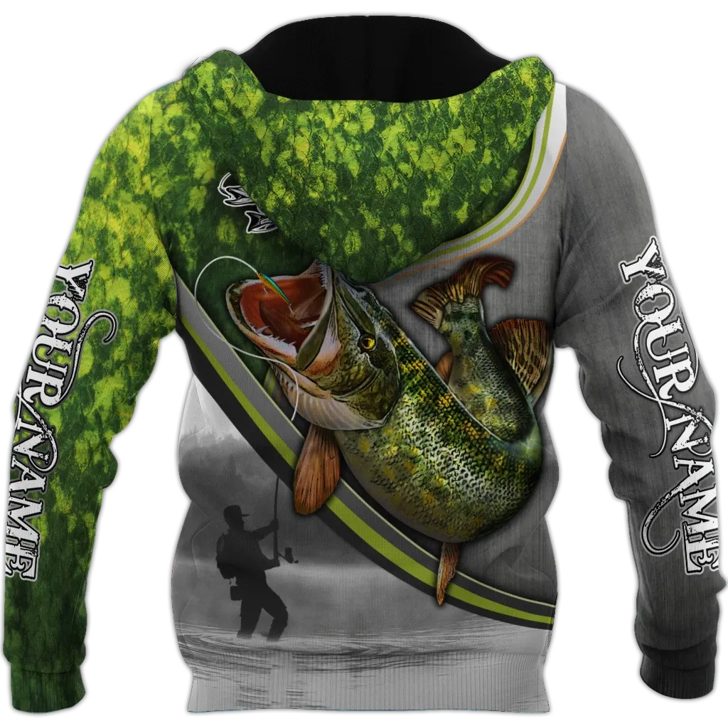 Personalized - Pike fishing Fisherman Hoodie Unisex