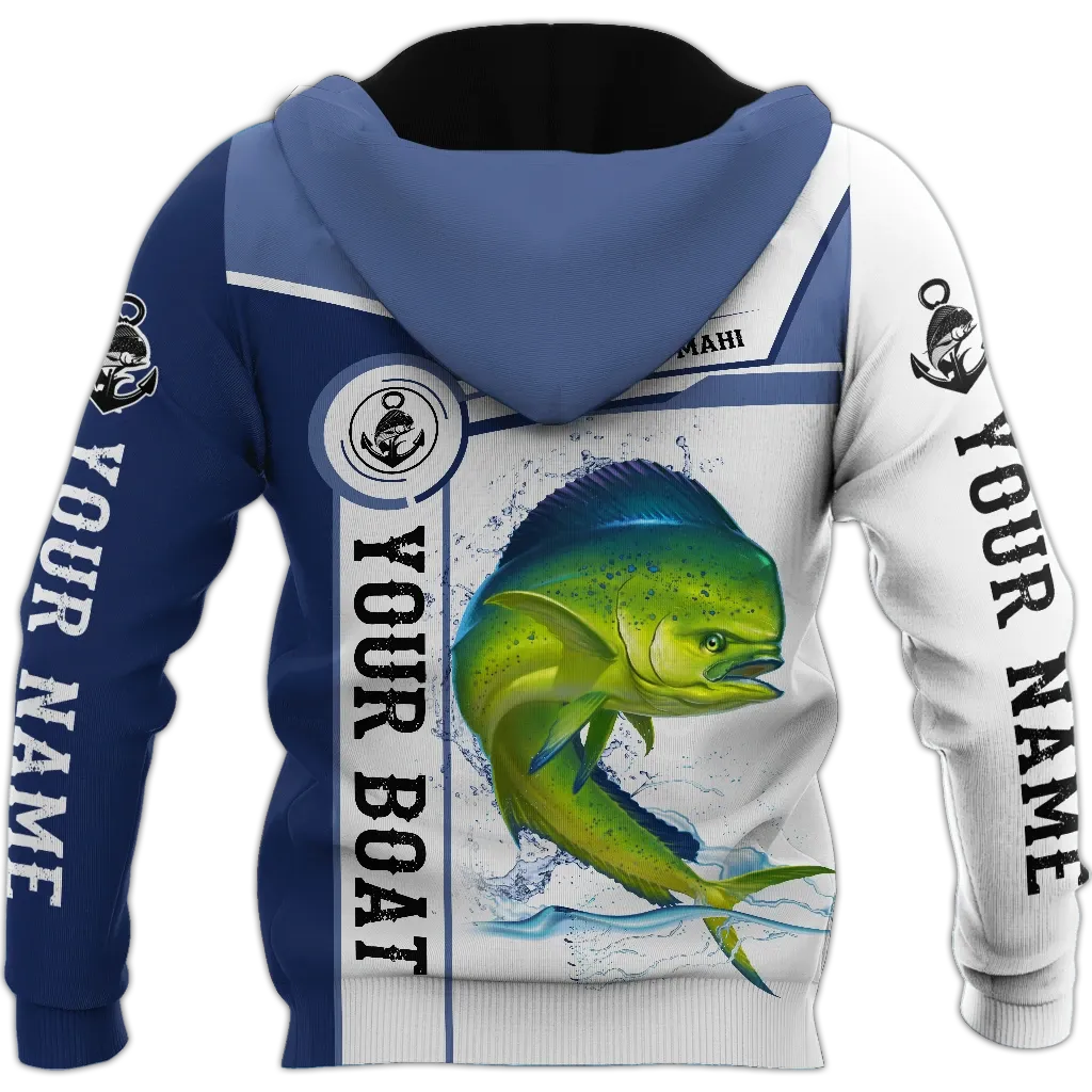 Personalized - Mahi-mahi Fishing Catch And Release Hoodie Unisex