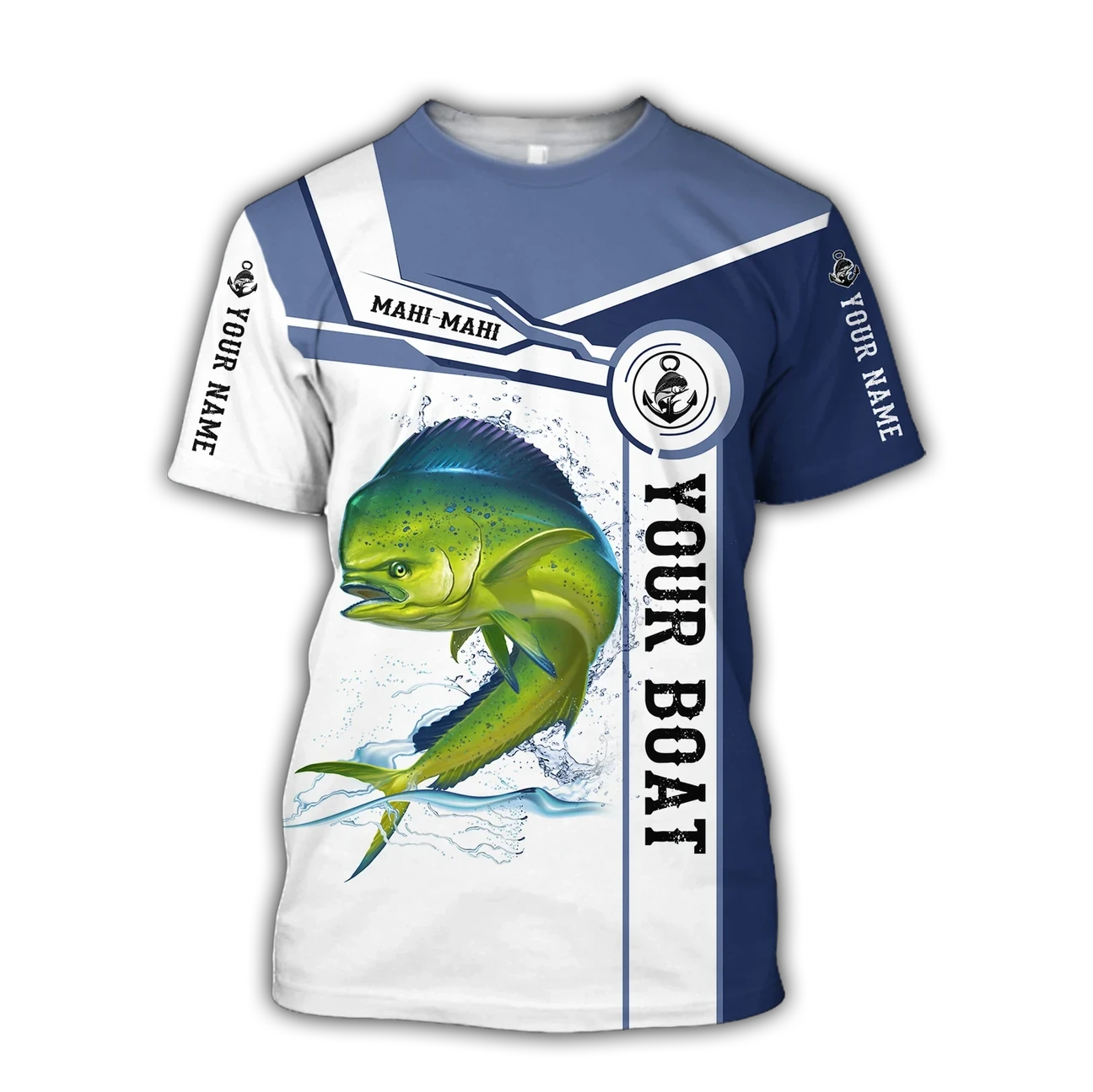 Personalized Mahi-mahi Fishing Catch And Release T-Shirt