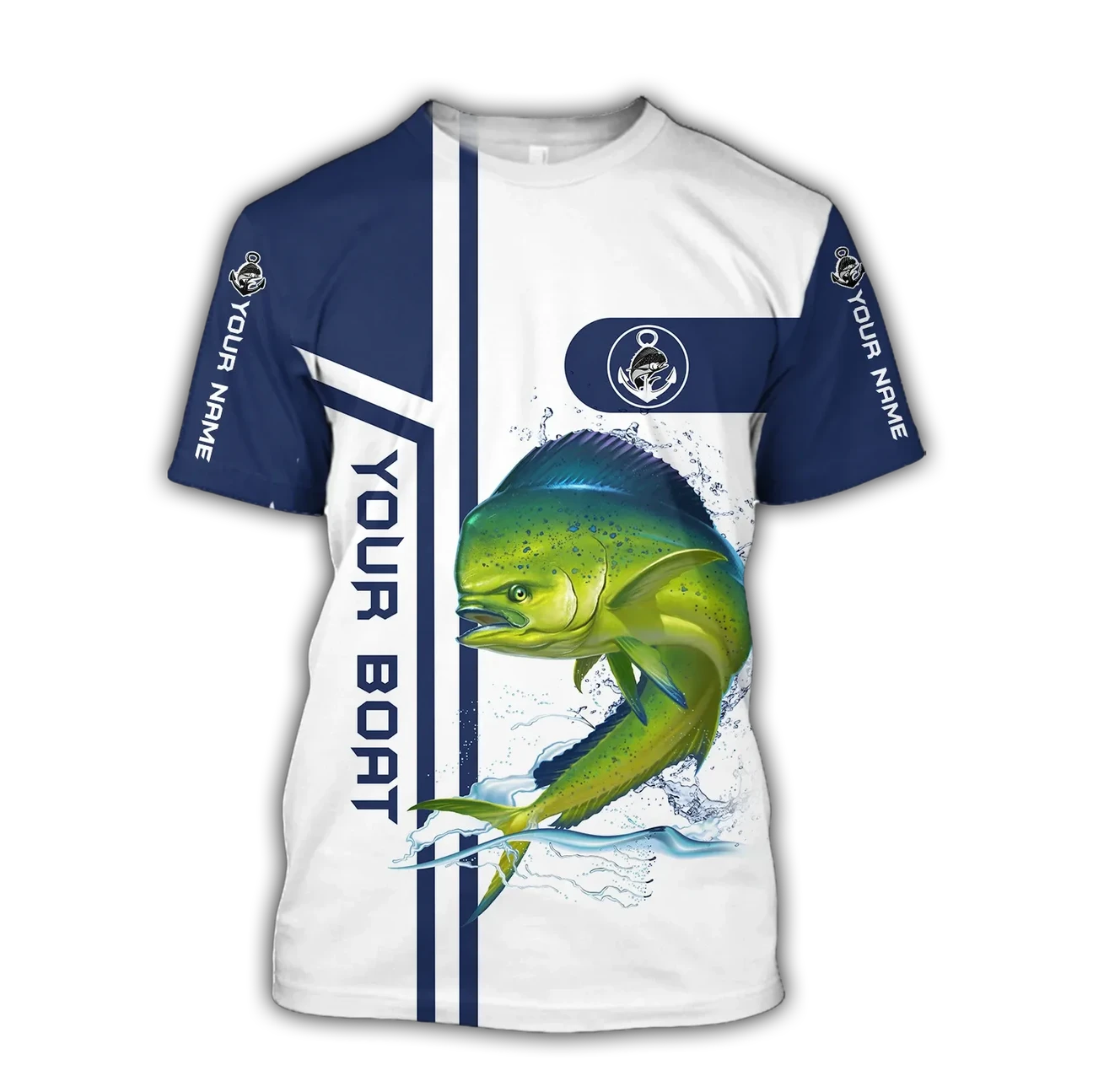 Personalized Mahimahi Fishing Team Catch And Release T-Shirt