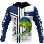Personalized - Mahimahi Fishing Team Catch And Release Hoodie Unisex