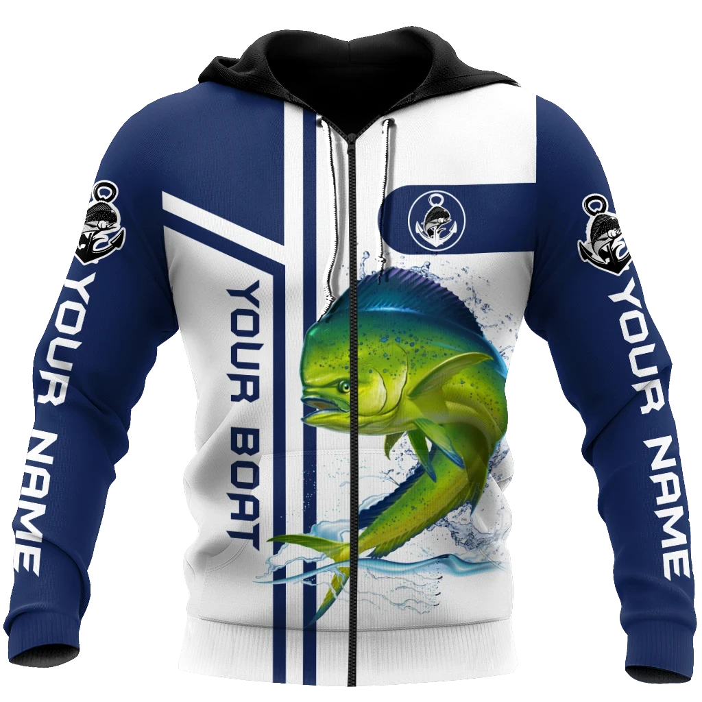 Personalized - Mahimahi Fishing Team Catch And Release Hoodie Unisex