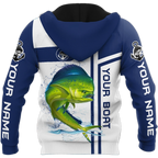 Personalized - Mahimahi Fishing Team Catch And Release Hoodie Unisex