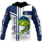 Personalized - Mahimahi Fishing Team Catch And Release Hoodie Unisex