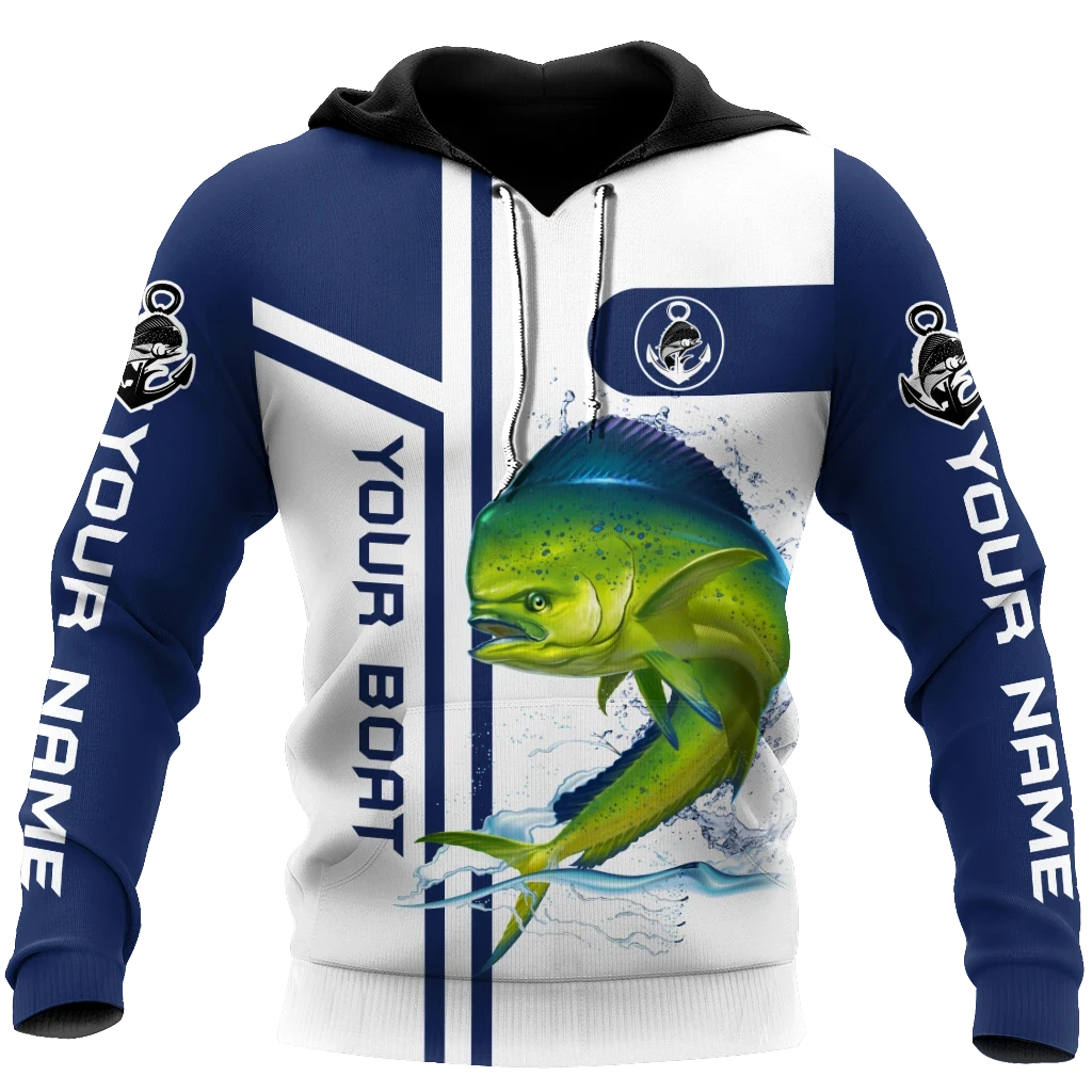 Personalized - Mahimahi Fishing Team Catch And Release Hoodie Unisex