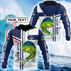 Personalized - Mahimahi Fishing Team Catch And Release Hoodie Unisex