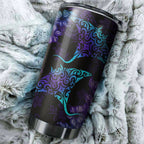 Beautiful Ray Hibiscus Stainless Steel Tumbler – 20oz/30oz