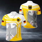 Personalised Germany Coat Of Arms Glory Form Polo Shirt - AL01