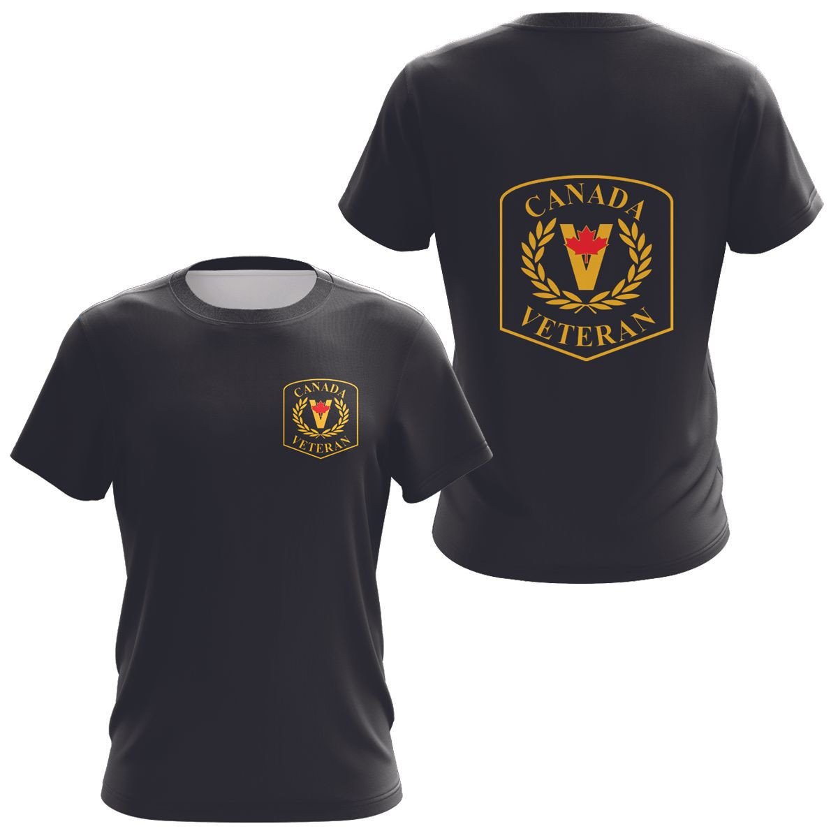 Canada Veteran Unisex T-shirt - AL01