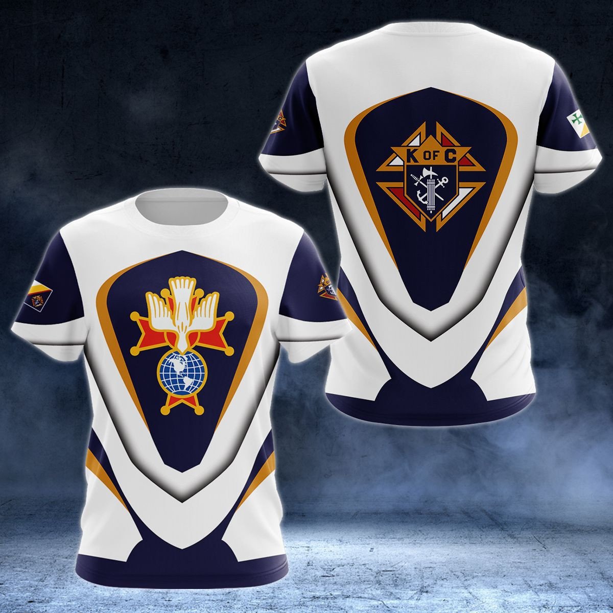 Personalised Knight Unisex T-shirt - AL01