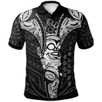 Cook Islands Polynesian Tiki Warrior Style Polo Shirt For Men/Women