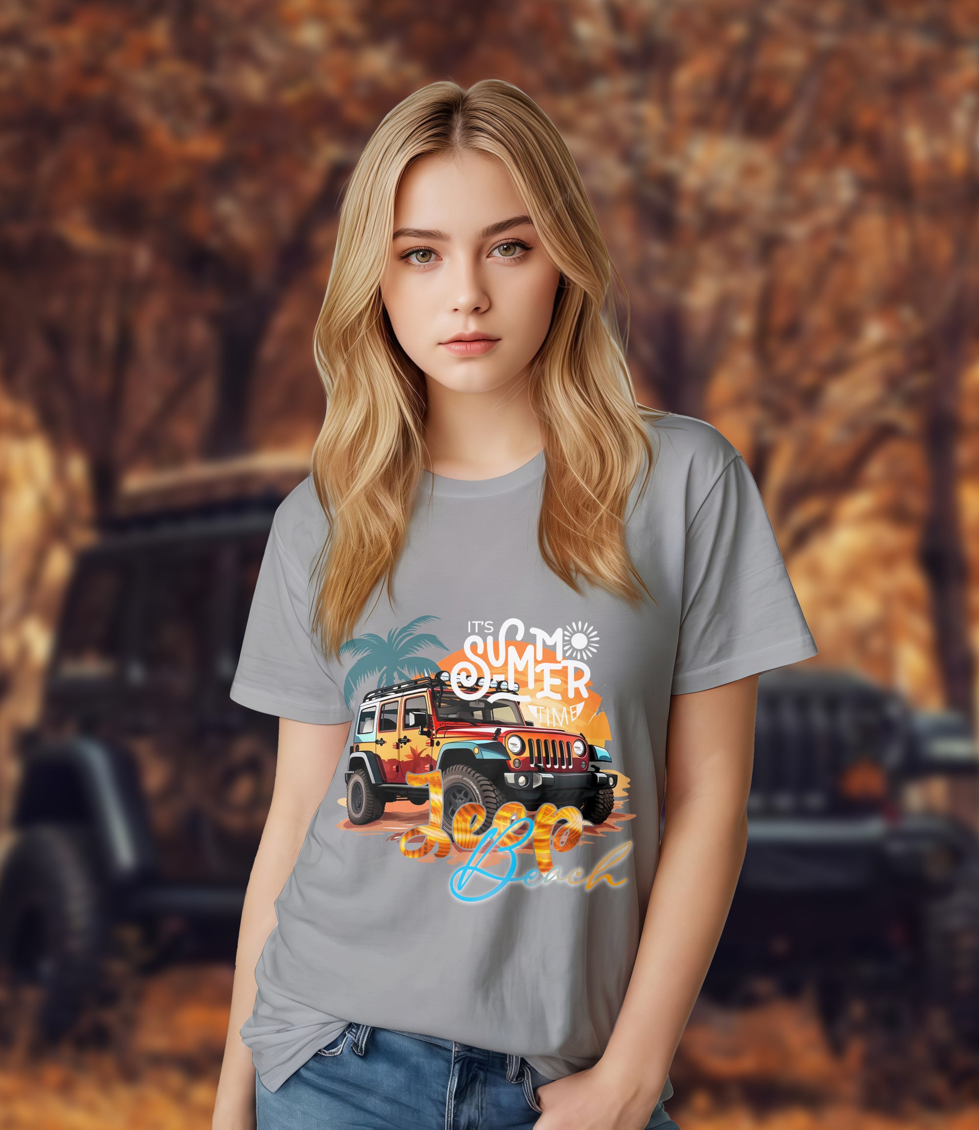 It's Summer Time - 2D T-Shirt For Men/Women - TH02