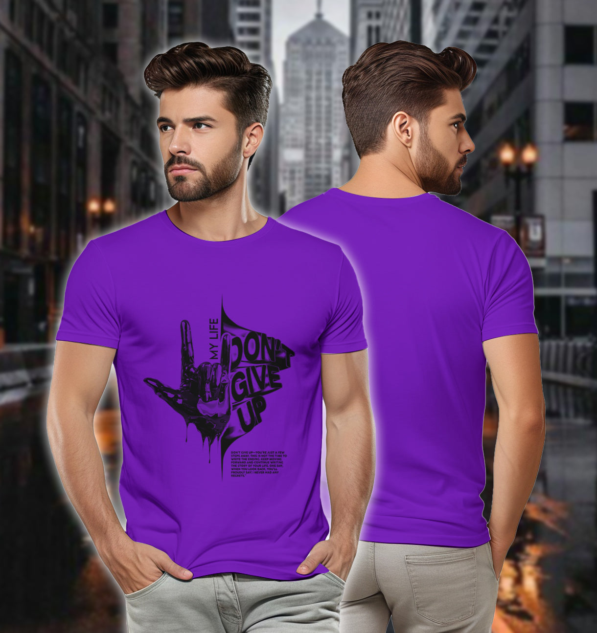 My Life, My Fight – Don’t Give Up 2D T-Shirt - TH02