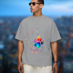 Side by Side – Hand & Paw - 2D T-Shirt For Men/Women - TH02