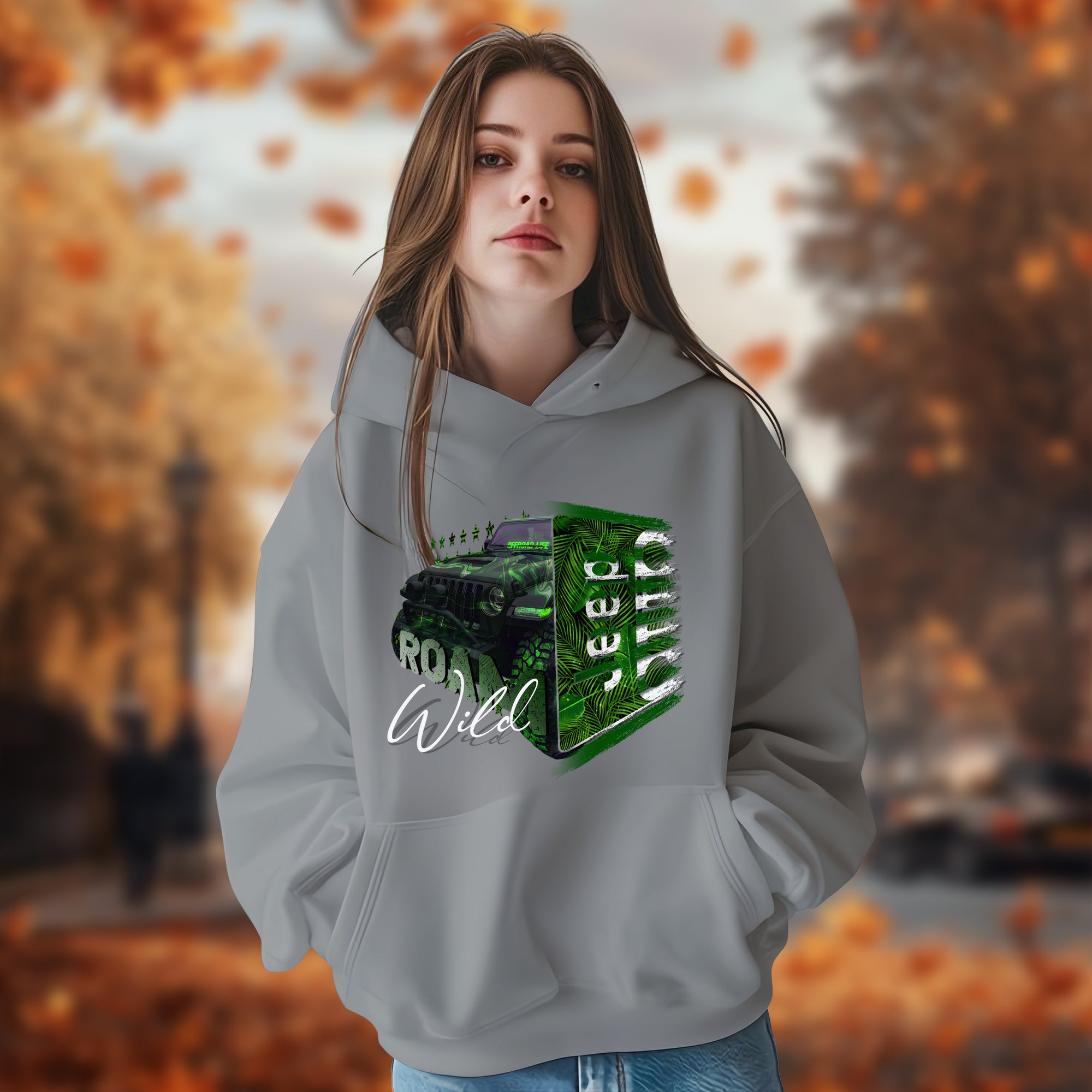 Roam Wild Jeep Life - 2D Hoodie For Men/Women - TH02