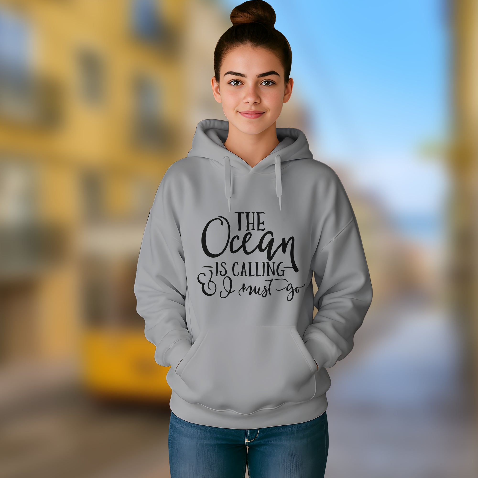 The Ocean Is Calling I Must Go - 2D Hoodie For Men/Women - TH02
