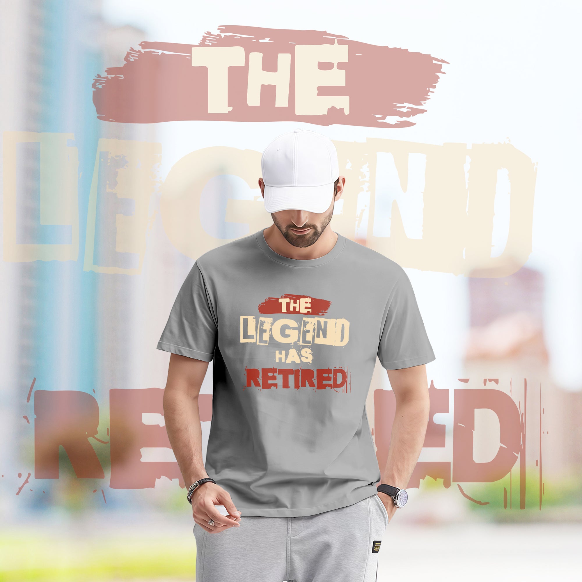 Farewell Tee – The Legend Has Retired - 2D T-Shirt For Men/Women - TH02