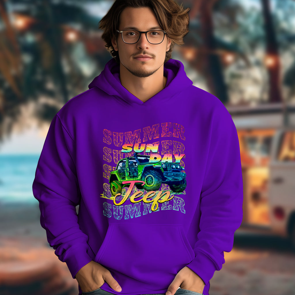Jeep With Sunday - 2D Hoodie For Men/Women - TH02