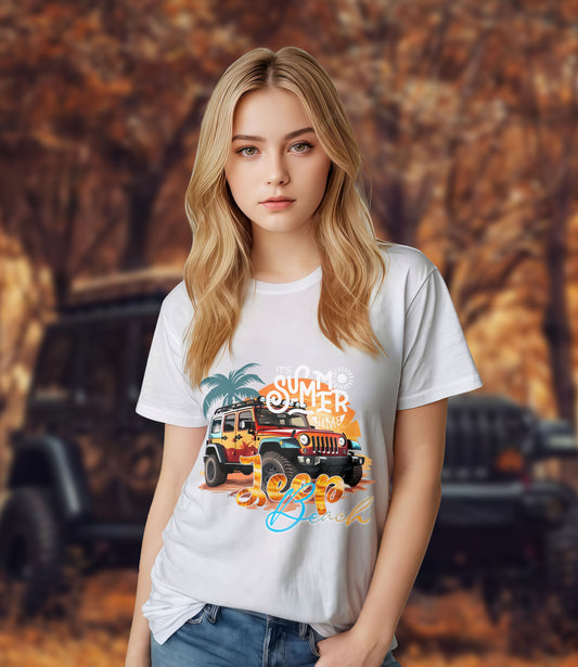 It's Summer Time - 2D T-Shirt For Men/Women - TH02