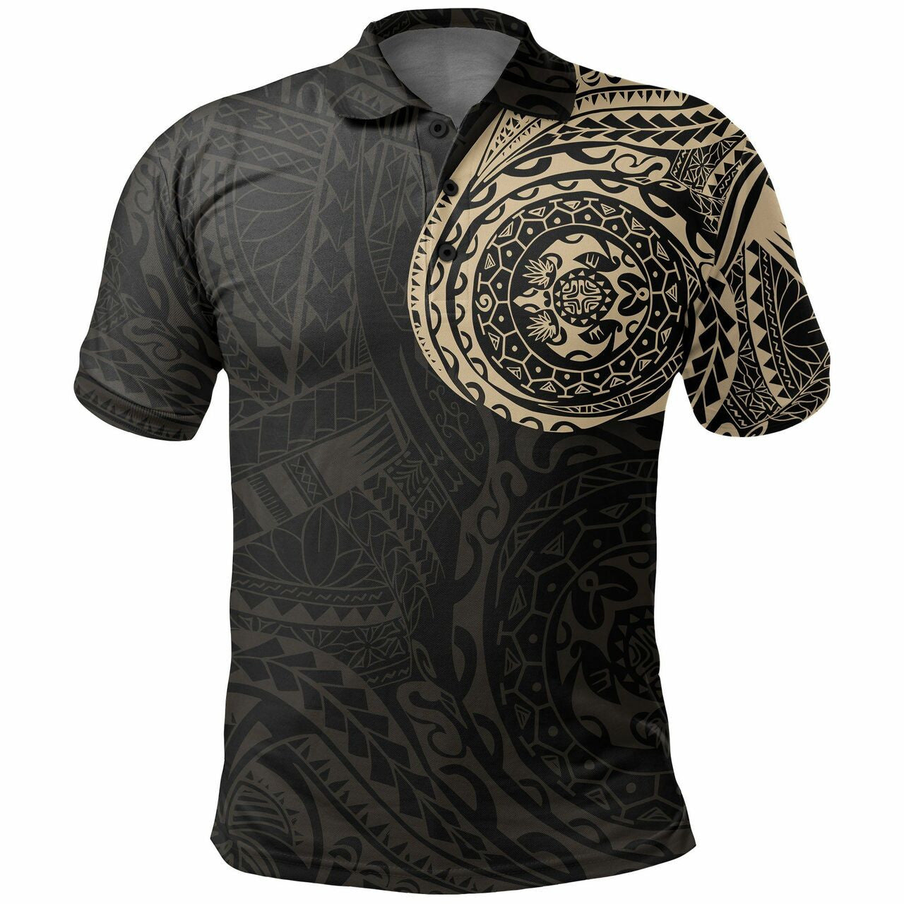Polynesian Tattoo Style Polo Shirt Version 2.0 - AL01