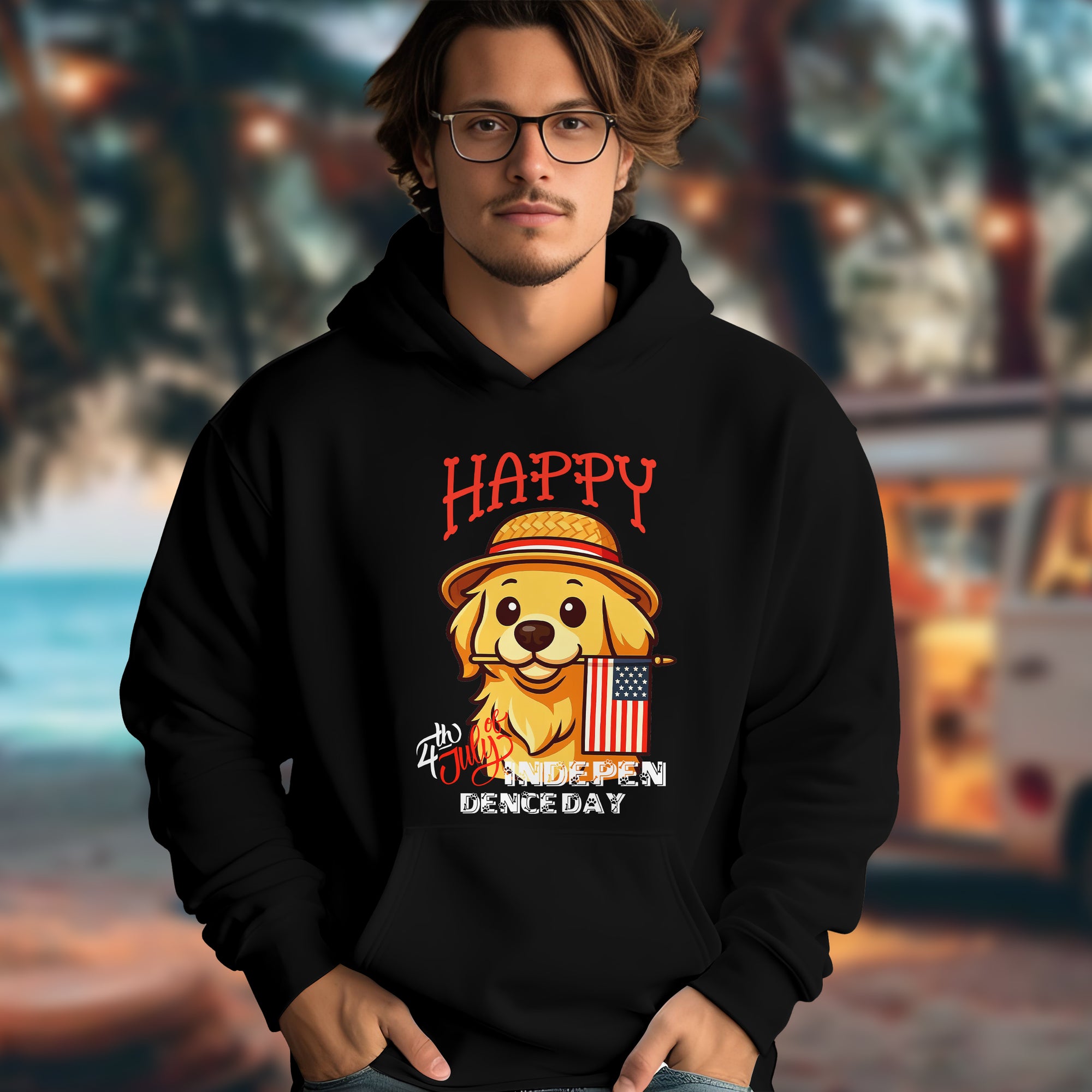 Happy Independence Day - 2D Hoodie For Men/Women - AL01