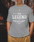 The Legend Has Retired - 2D T-Shirt For Men/Women - TH02