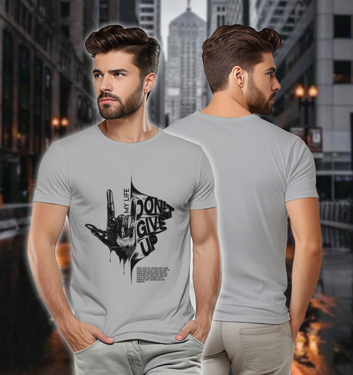 My Life, My Fight – Don’t Give Up 2D T-Shirt - TH02