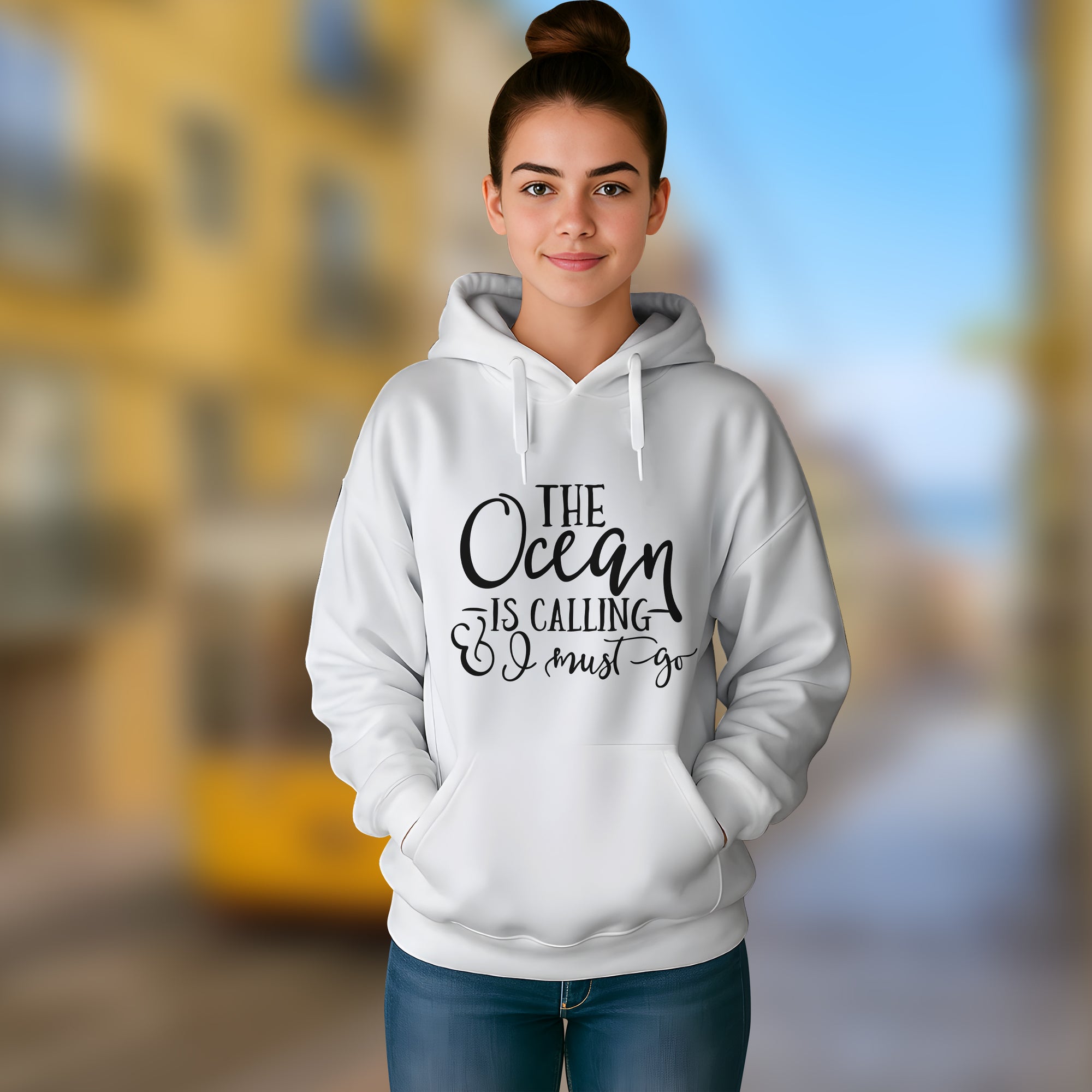The Ocean Is Calling I Must Go - 2D Hoodie For Men/Women - TH02