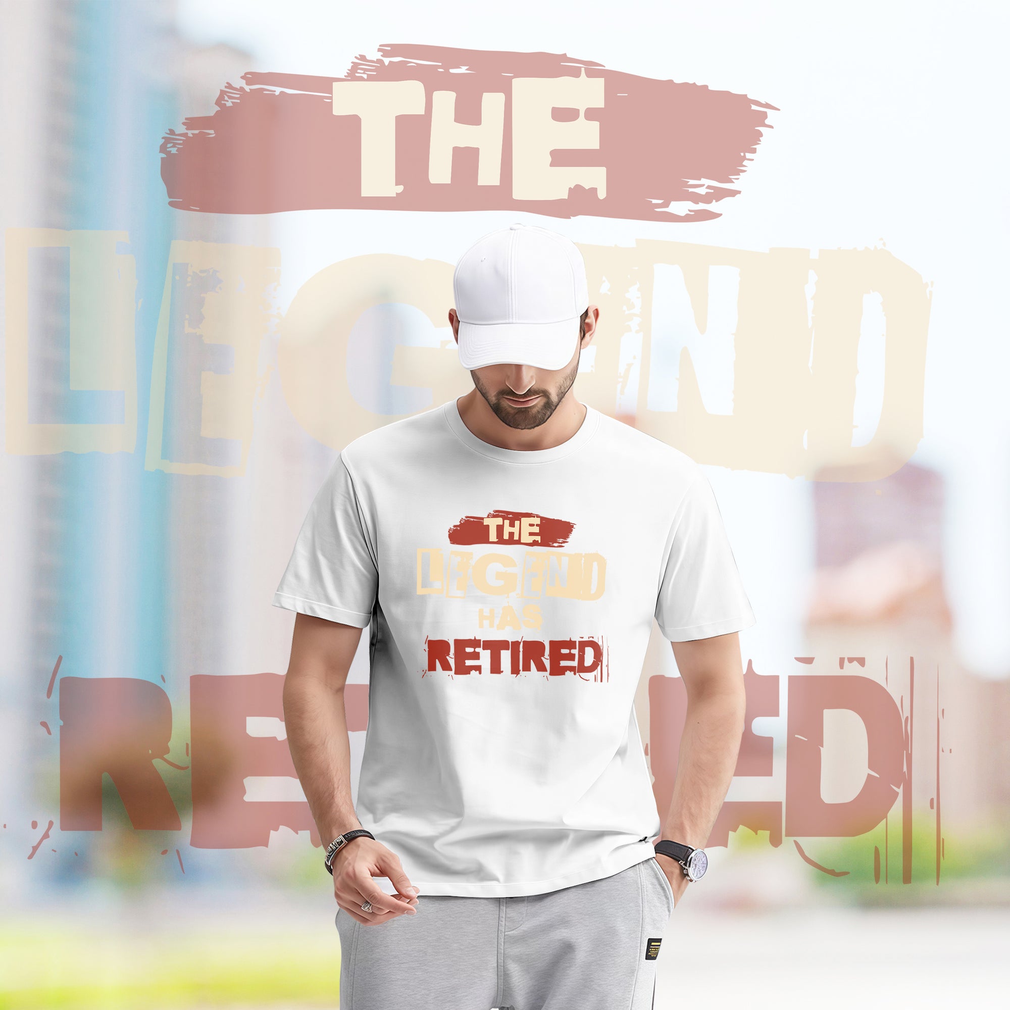 Farewell Tee – The Legend Has Retired - 2D T-Shirt For Men/Women - TH02